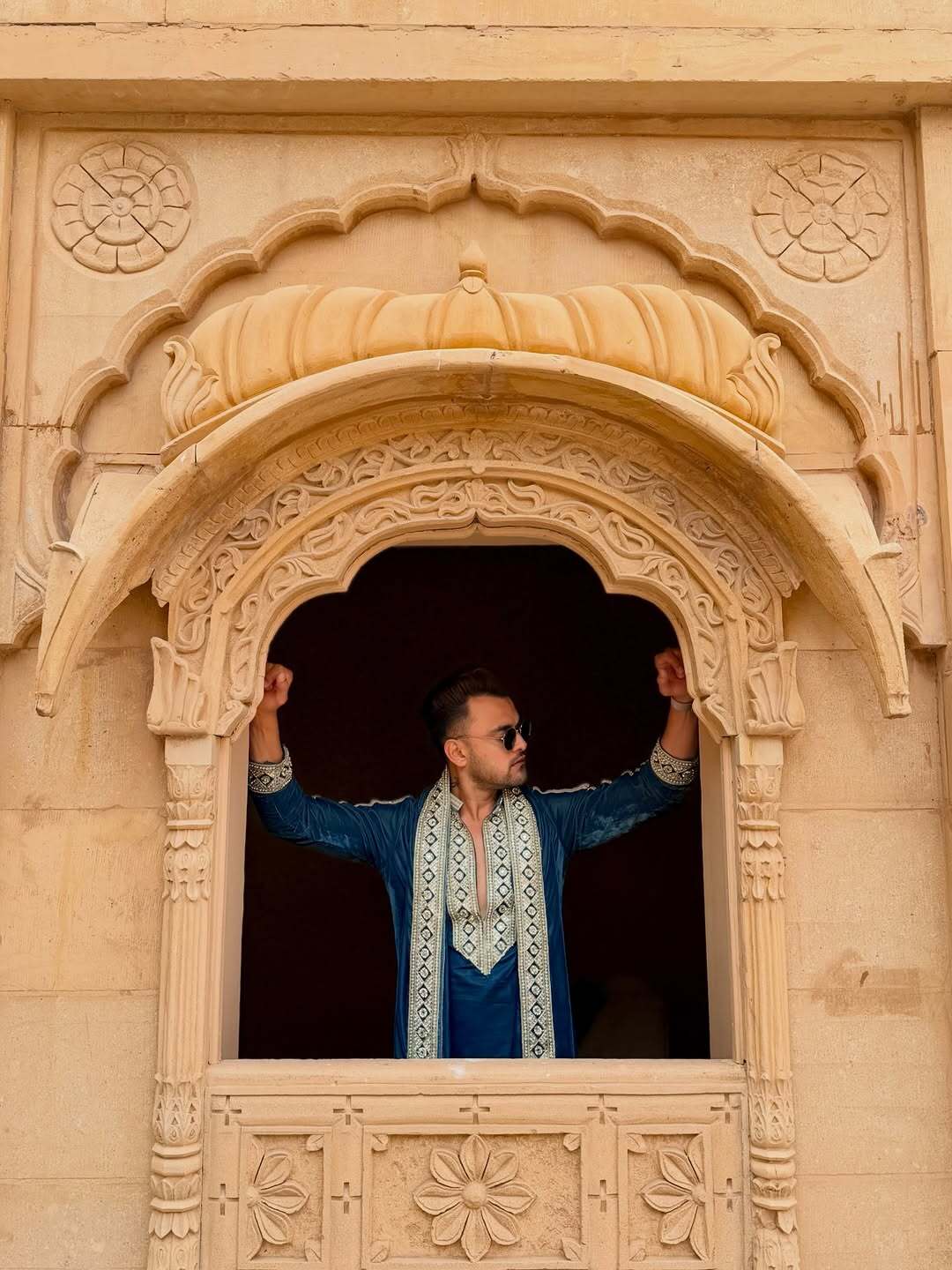 Neavy Blue Kurta Pant With matching Dupatta Set